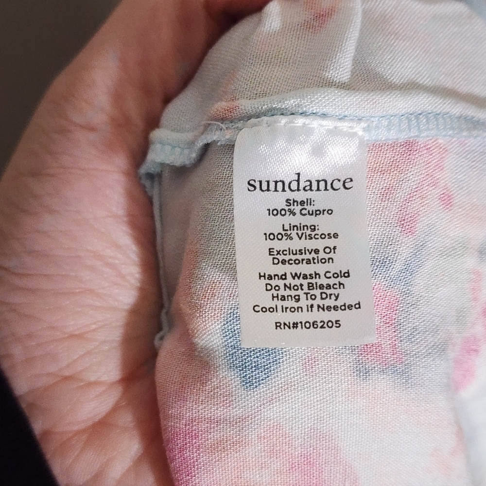 Sundance Garden Floral Chiffon Maxi Dress - Picture 6 of 7